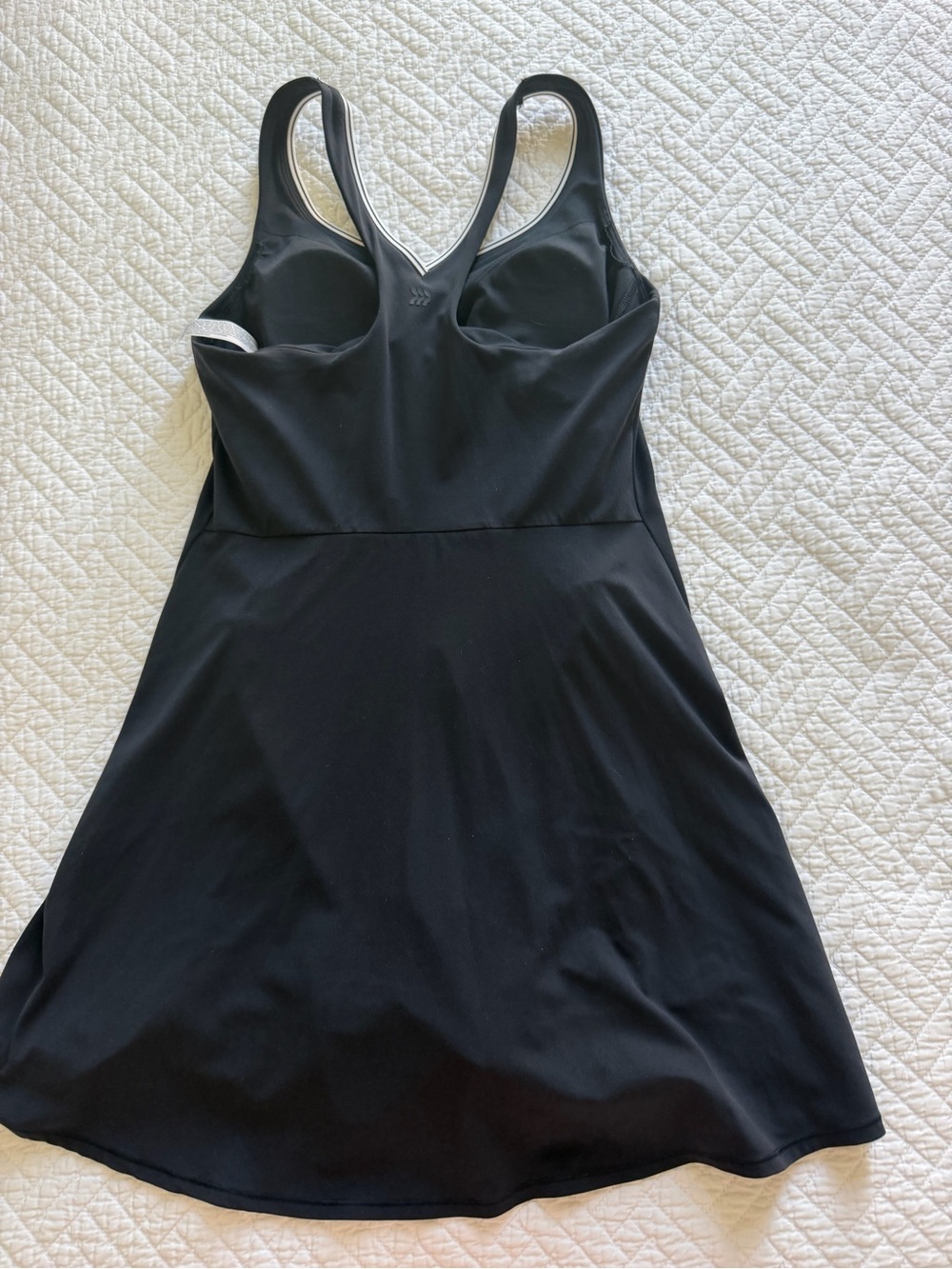 Black Racerback Athletic Dress - Picture 4 of 10